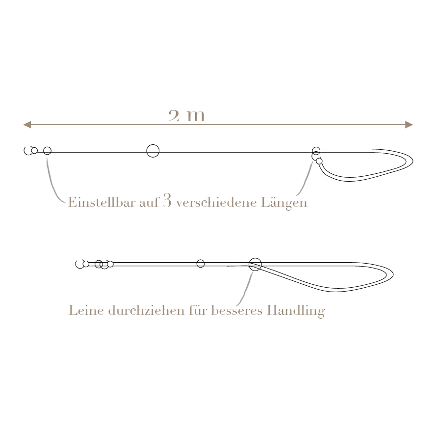 Cocolino Leine - 2 Meter